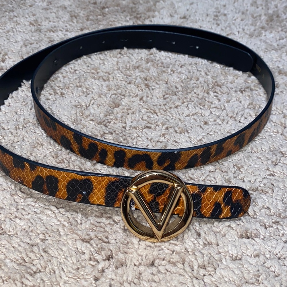 Valentino by Mario Valentino women tiger belt